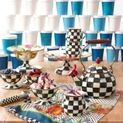 Courtly Check Whistling Tea Kettle