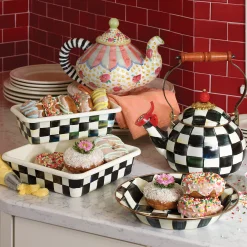Courtly Check Whistling Tea Kettle