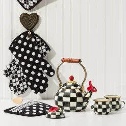 Courtly Check Whistling Tea Kettle