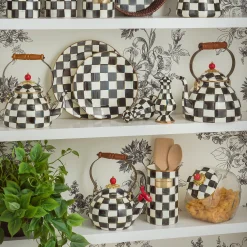 Courtly Check Whistling Tea Kettle