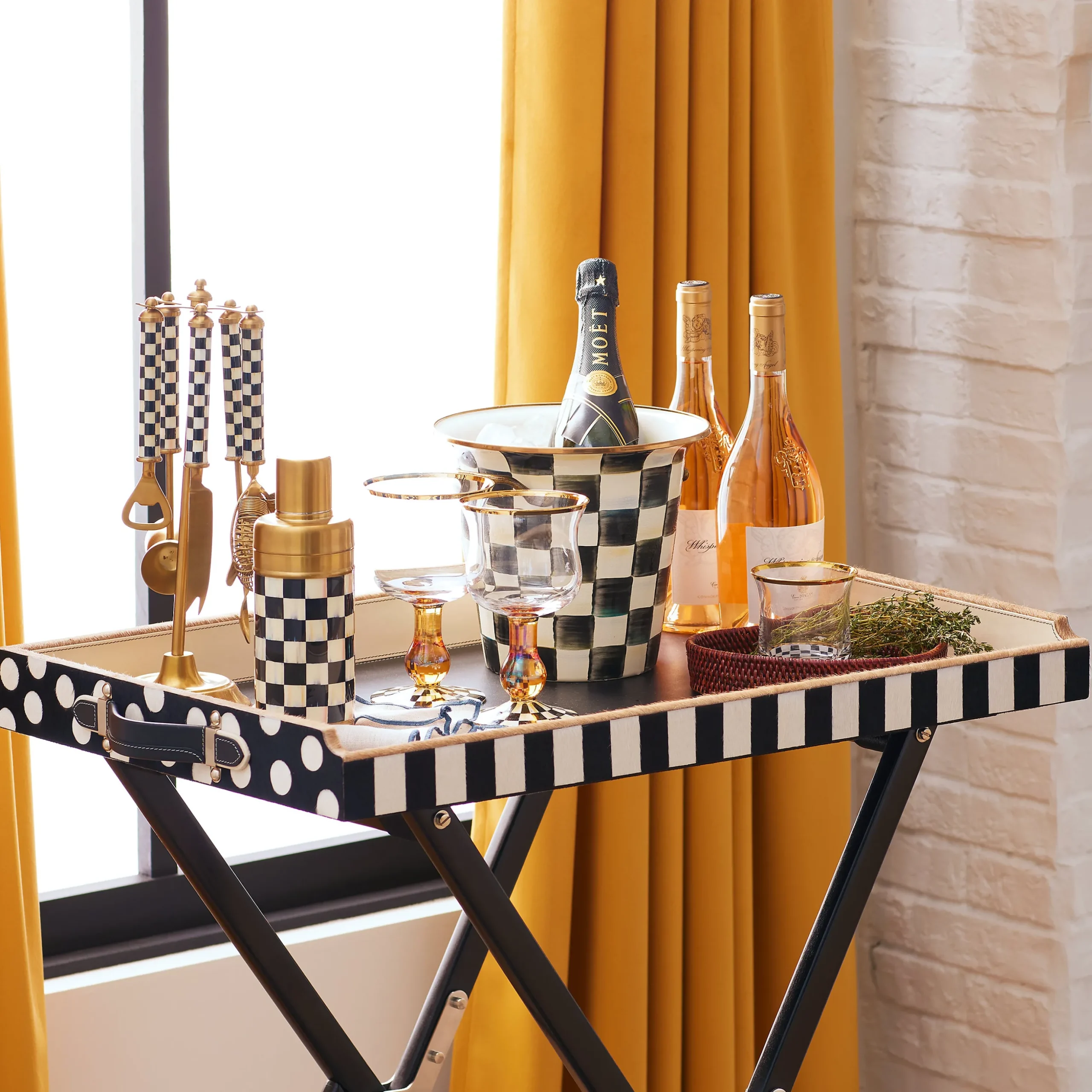 Courtly Check Wine Cooler