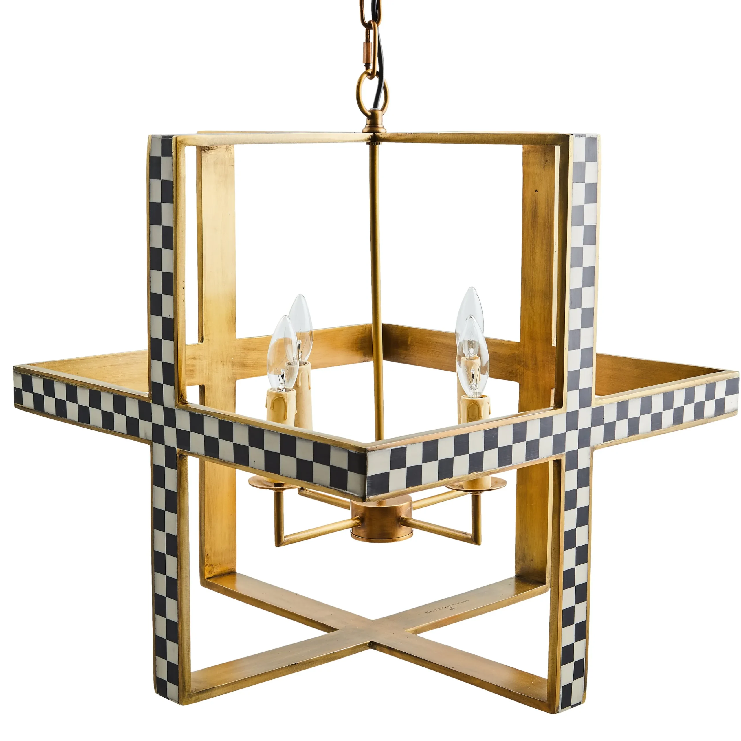 Courtly Cube Chandelier