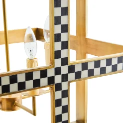 Courtly Cube Chandelier