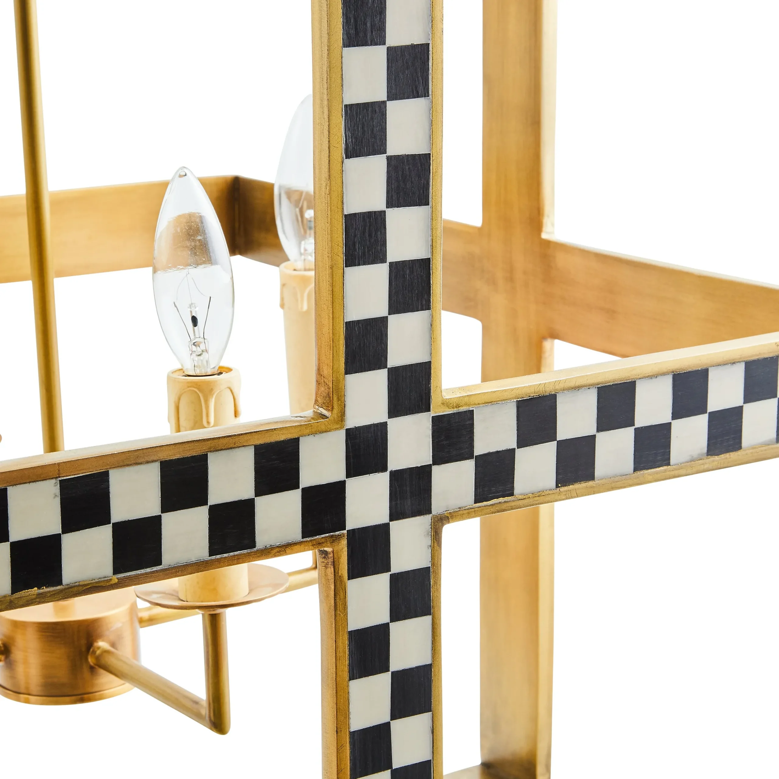 Courtly Cube Chandelier