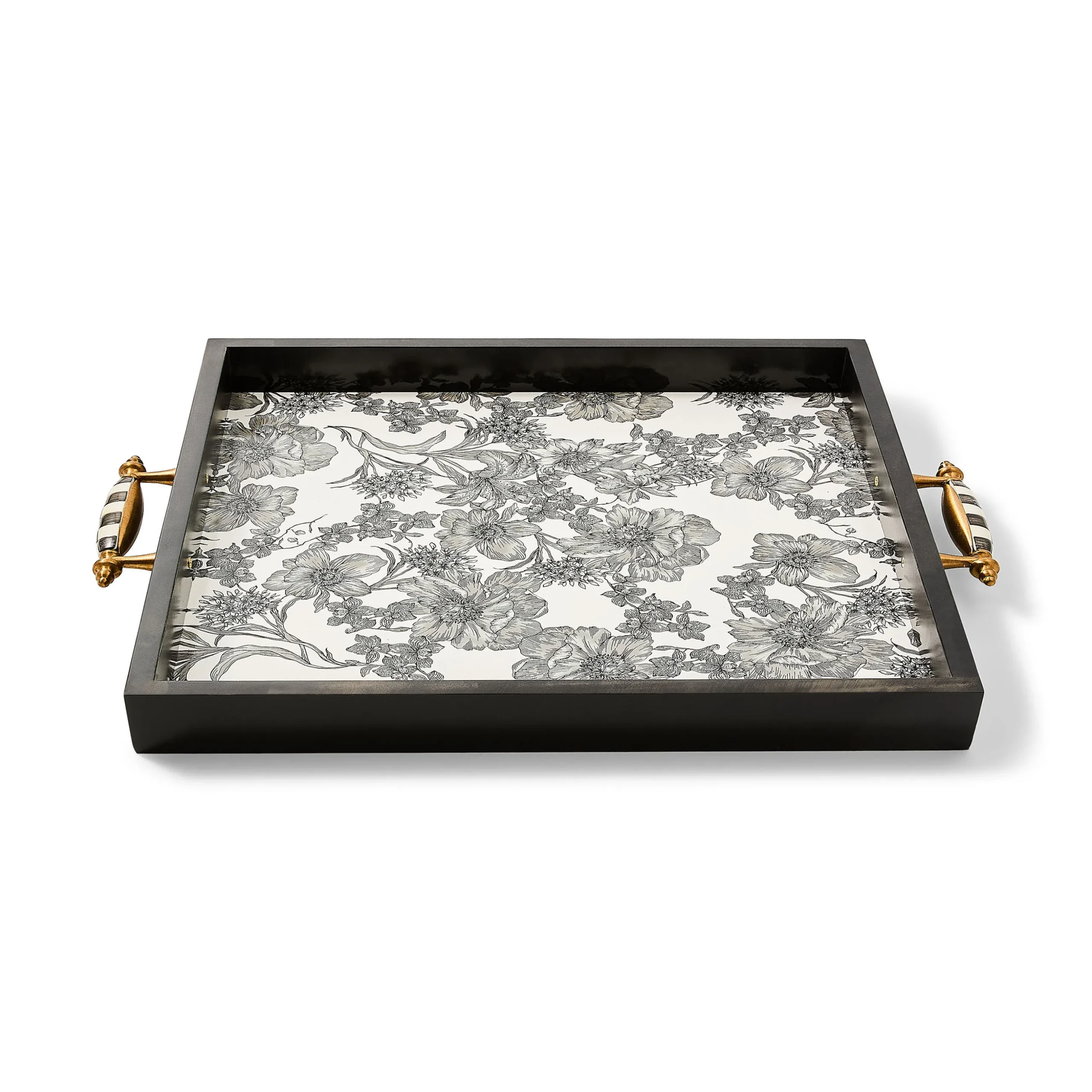 Courtly English Garden Serving Tray