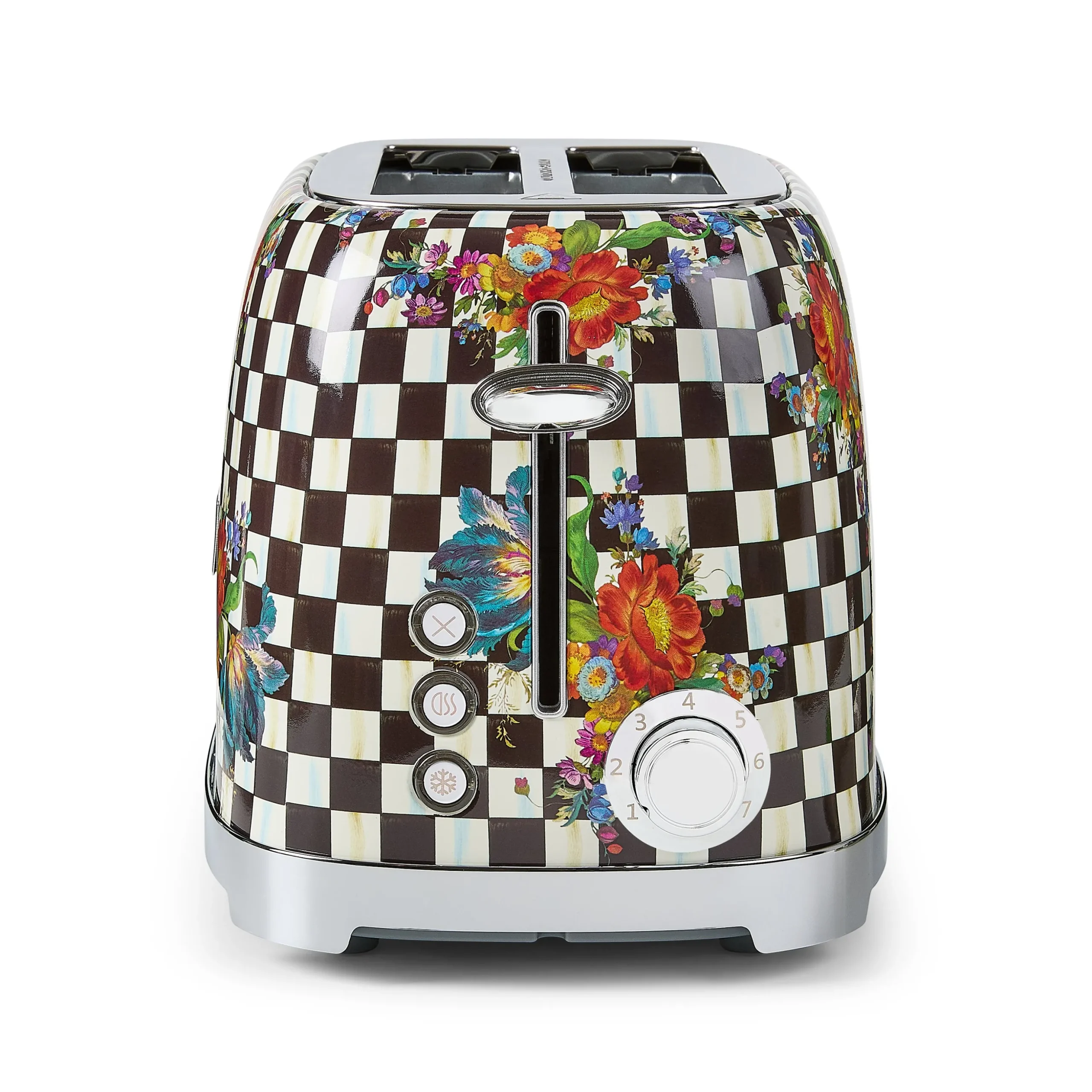Courtly Flower Market 2-Slice Toaster