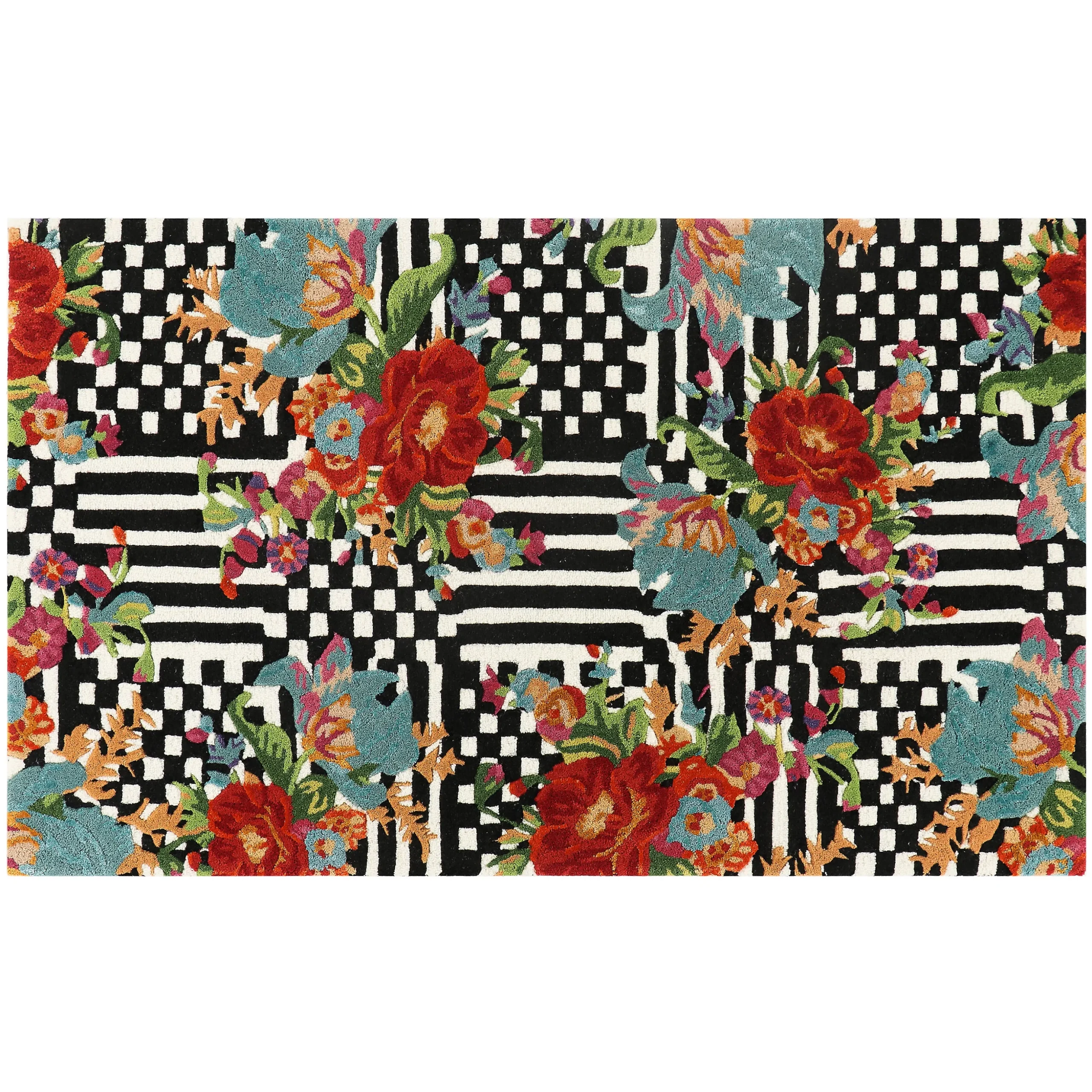 Courtly Flower Market 3' x 5' Rug