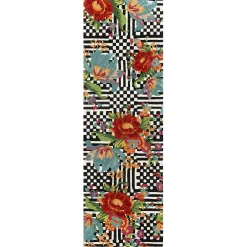 Courtly Flower Market 2'6" x 8' Runner Rug
