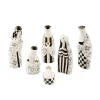 Courtly Noel Ceramic Nativity, Set of 6