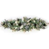 Courtly Noel Illuminated Mantel Arrangement