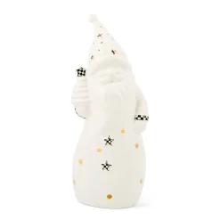 Courtly Noel Illuminated Santa
