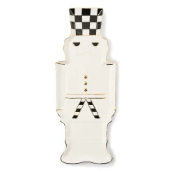 Courtly Noel Nutcracker Cookie Plate