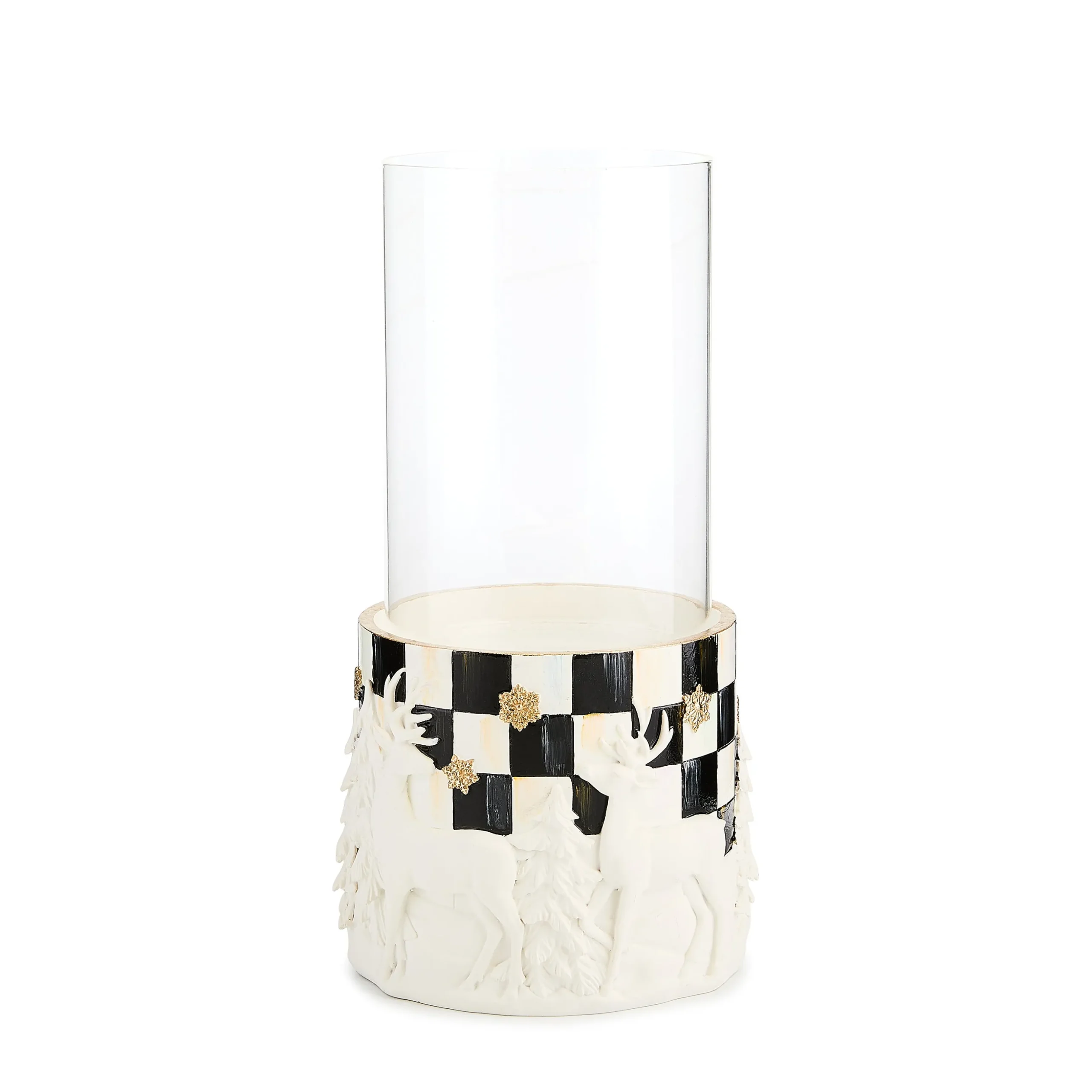Courtly Noel Pillar Candle Holder