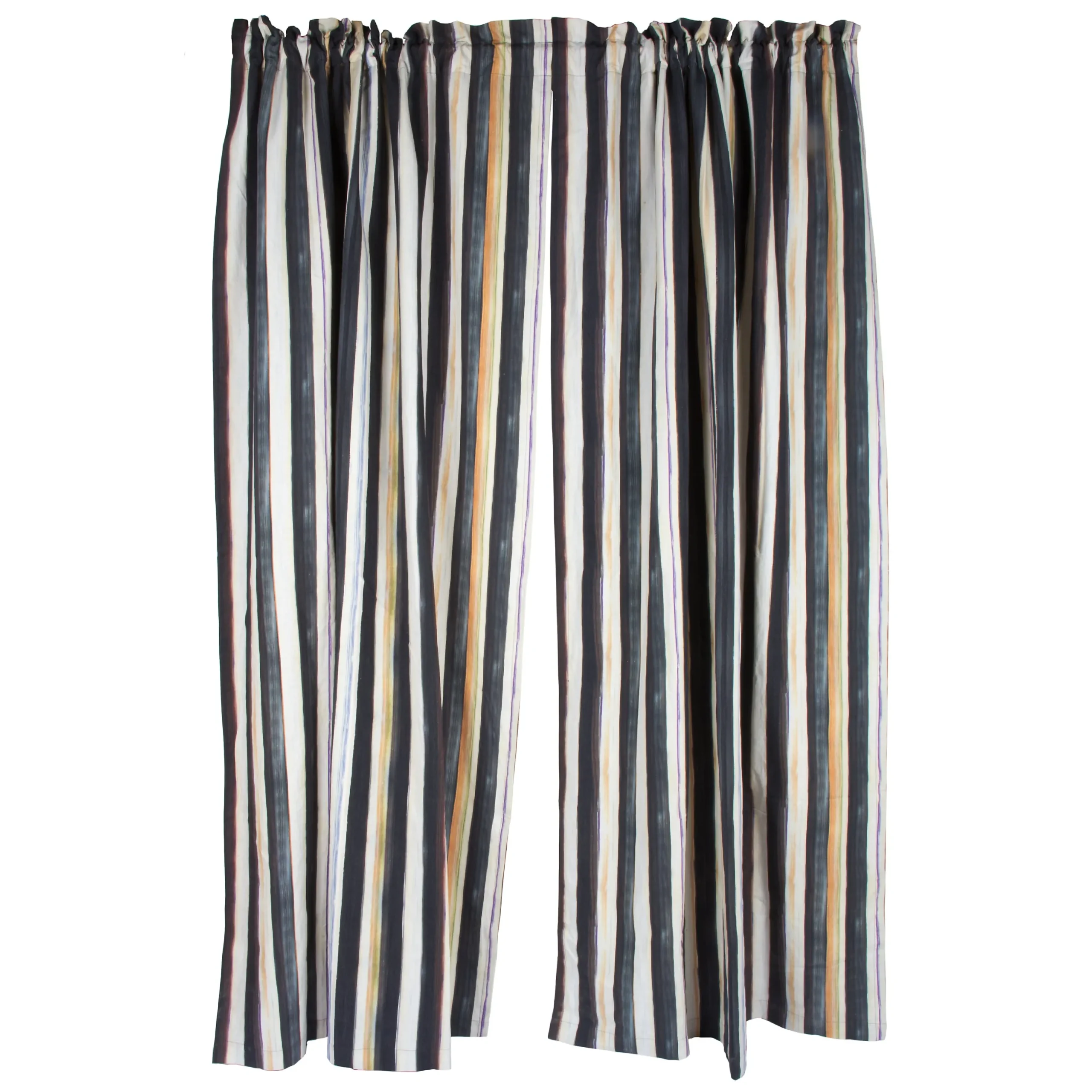 Courtly Stripe Curtain Panel