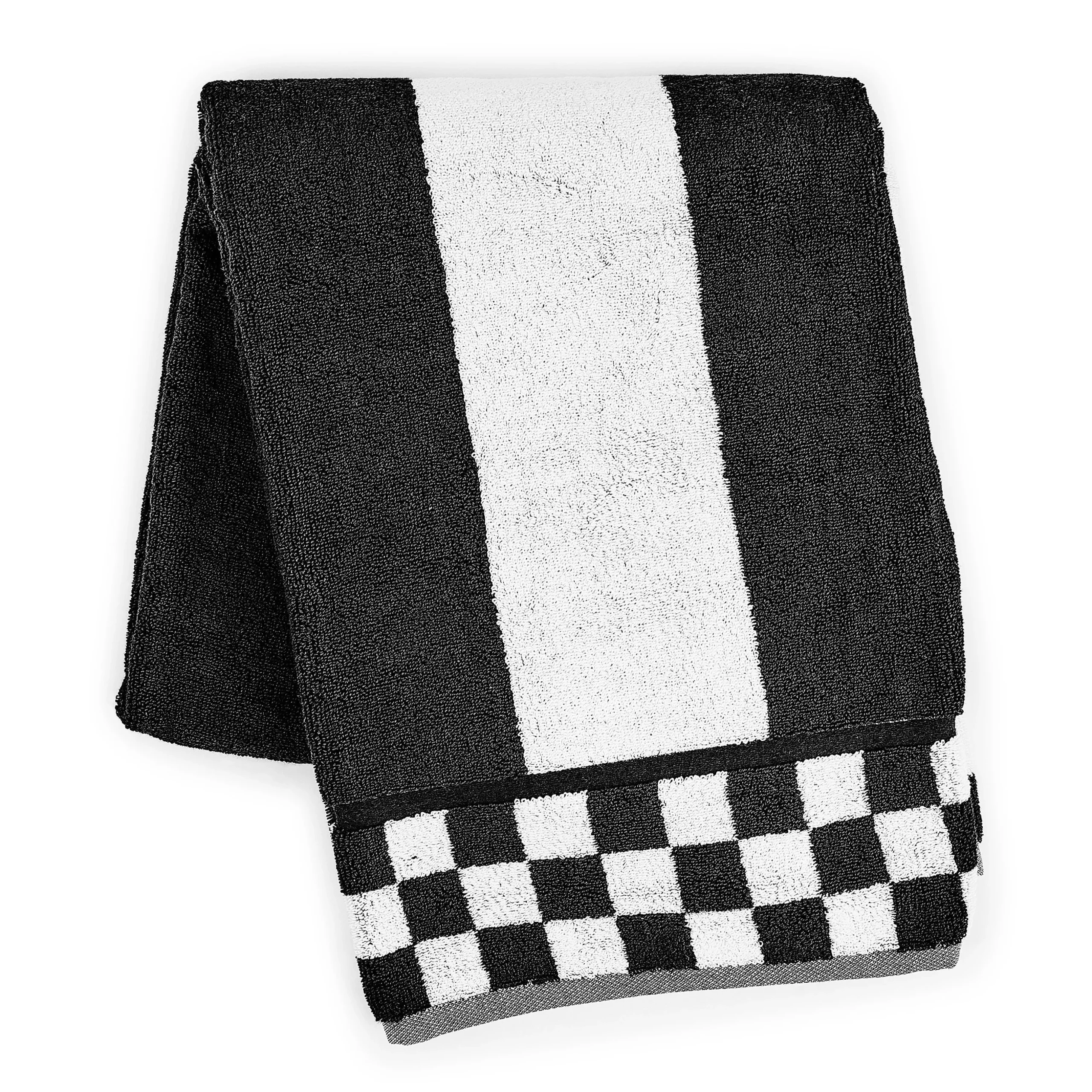 Courtly Striped Bath Towel