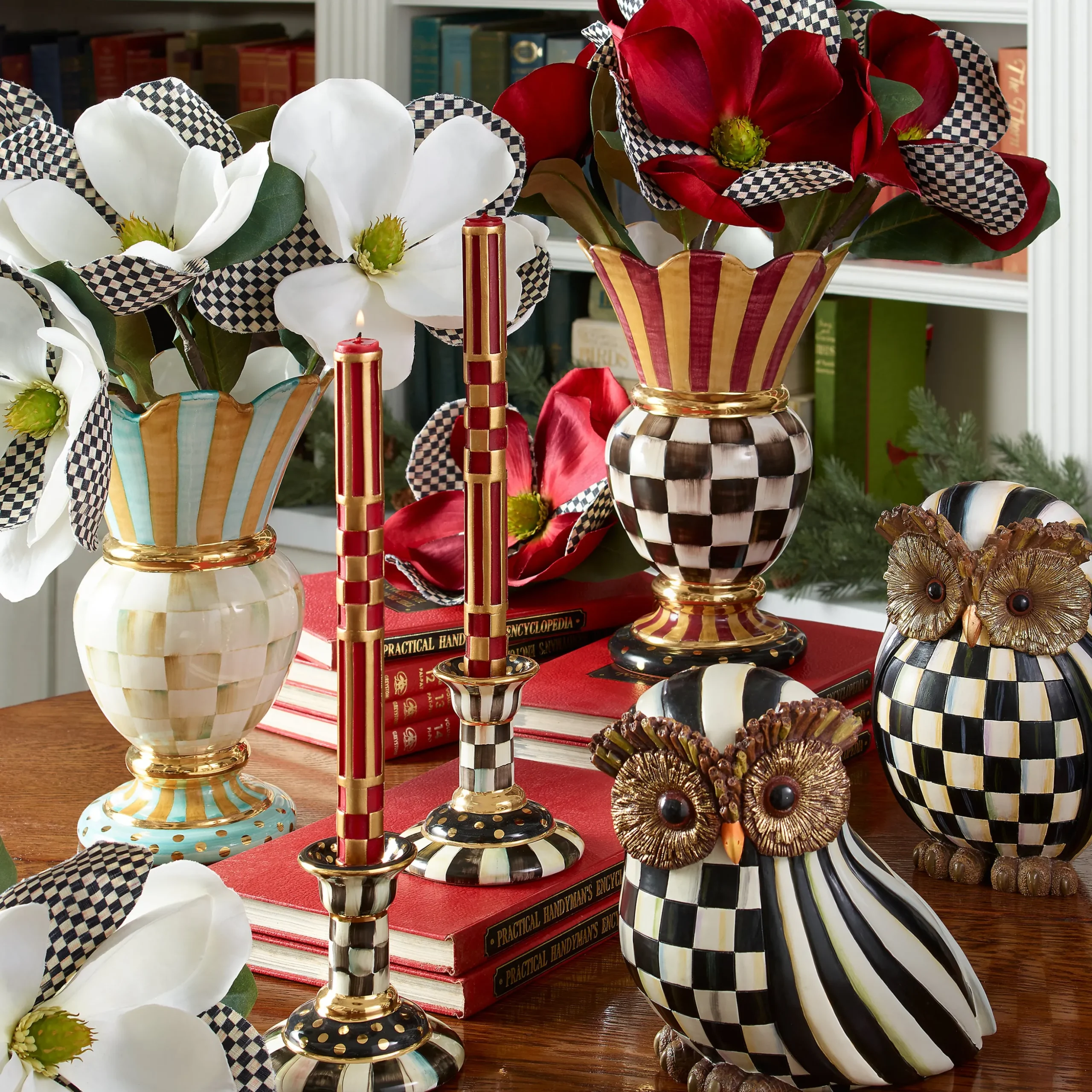 Courtly Stripe Owl
