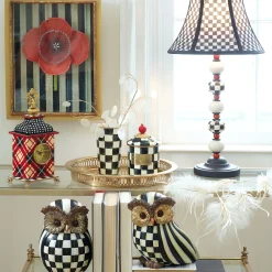 Courtly Stripe Owl