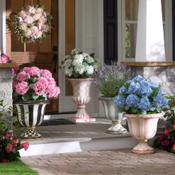 Courtly Stripe Urn