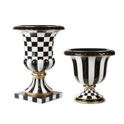 Courtly Stripe Urn