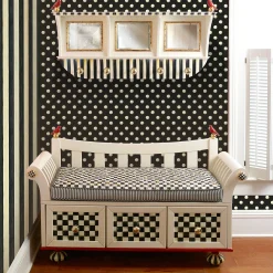 Courtly Stripe Wallpaper