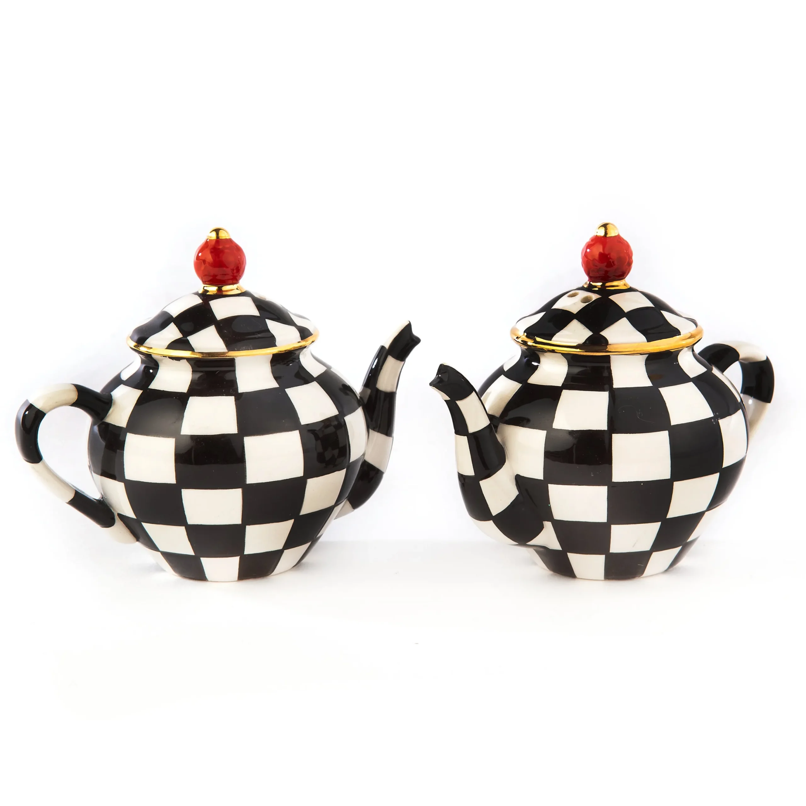 Courtly Teapot Salt & Pepper Set