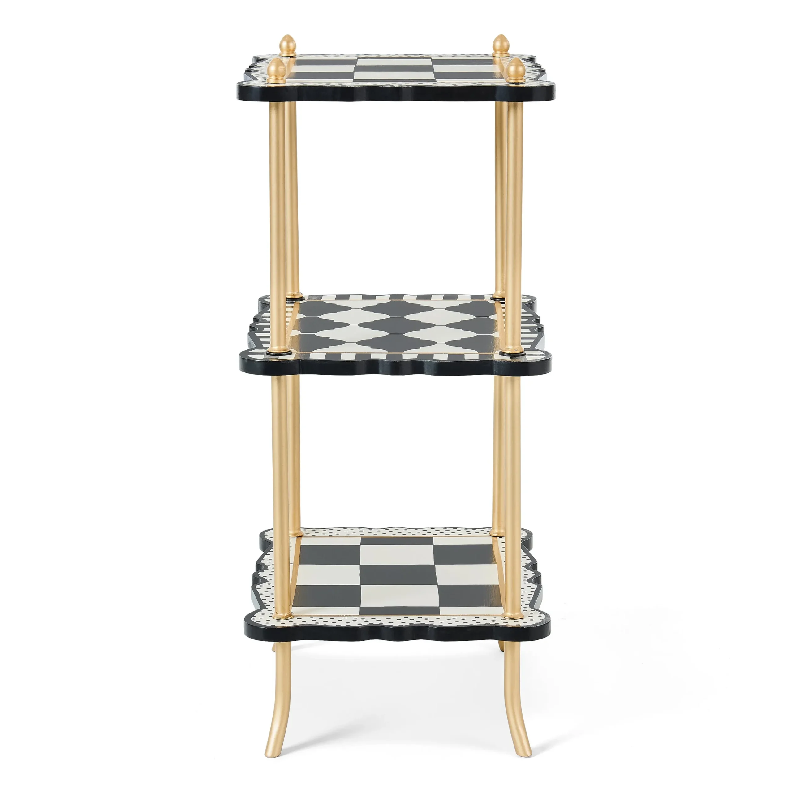 Courtly Three Tier Table