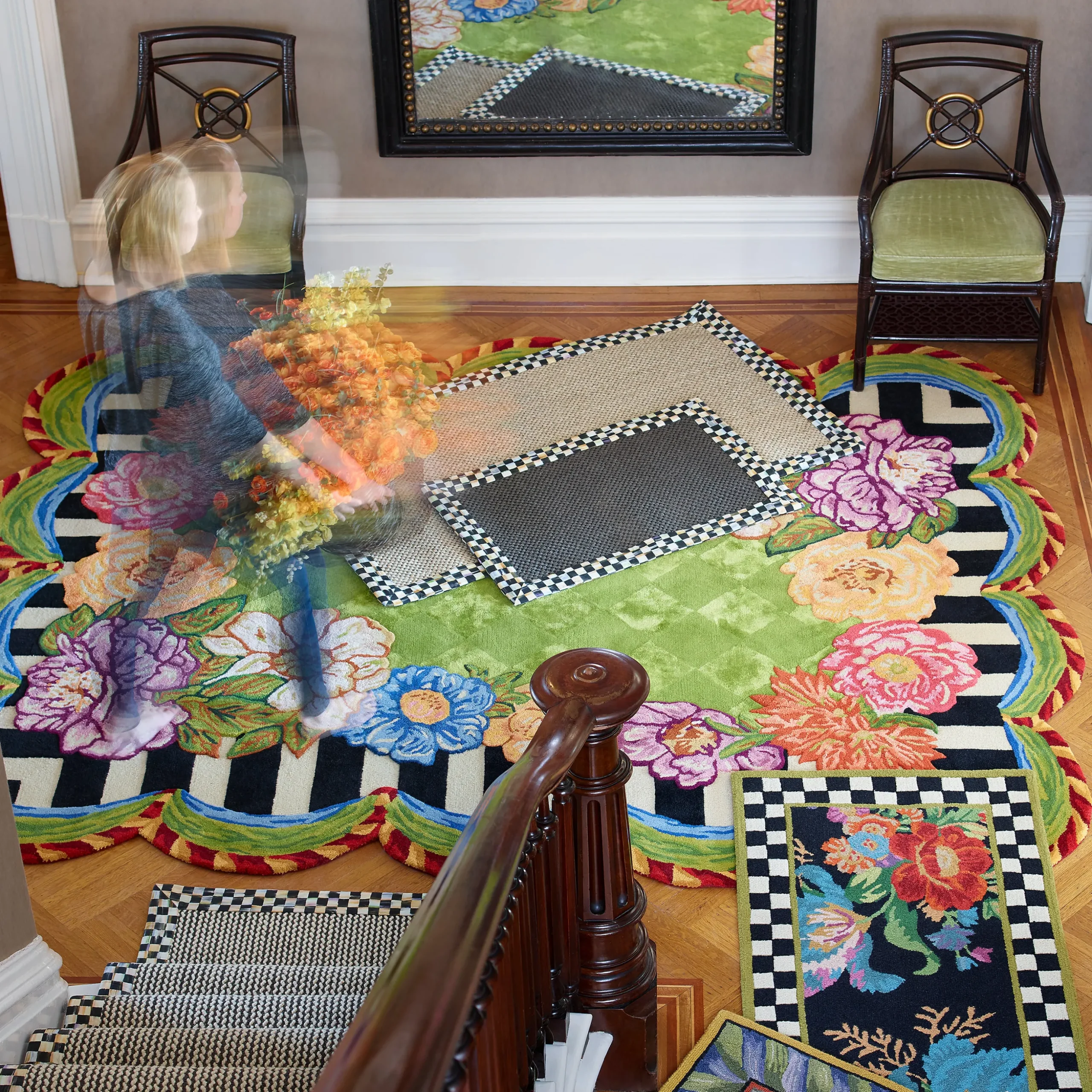 Cutting Garden 6'5" x 8' Rug