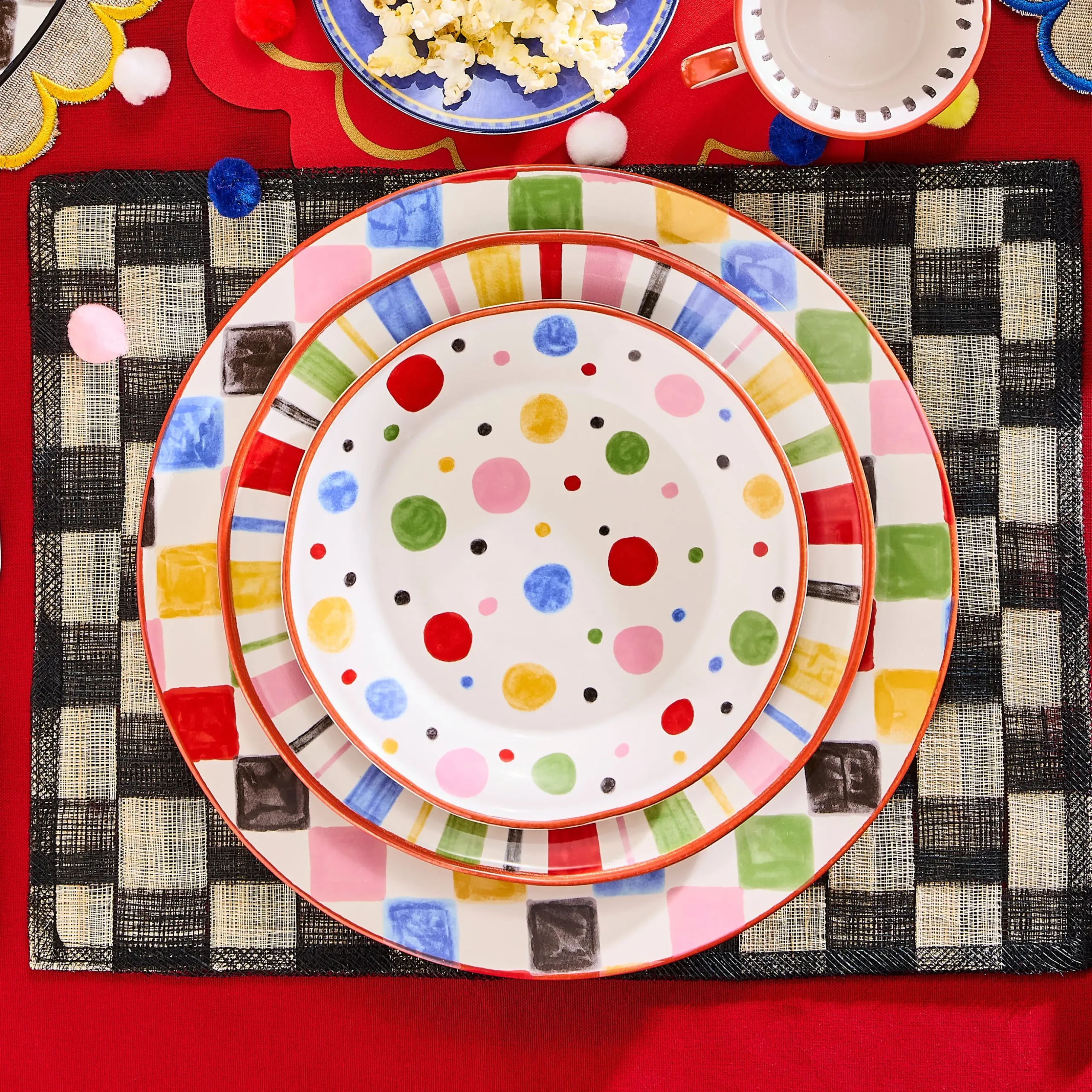 Day at the Fair Salad Plate