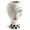 Doodles Lady Head Vase