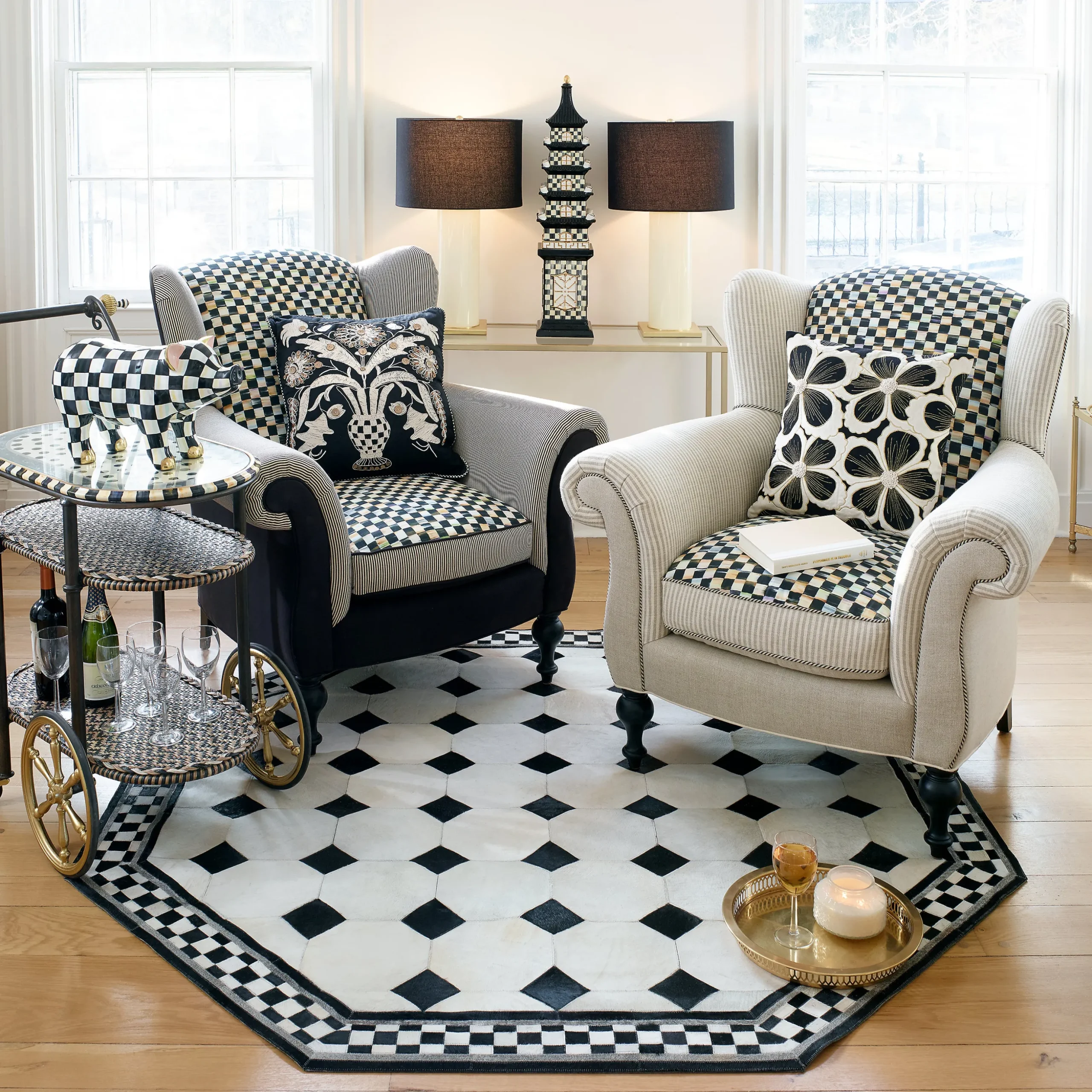 Dotography Bar Cart