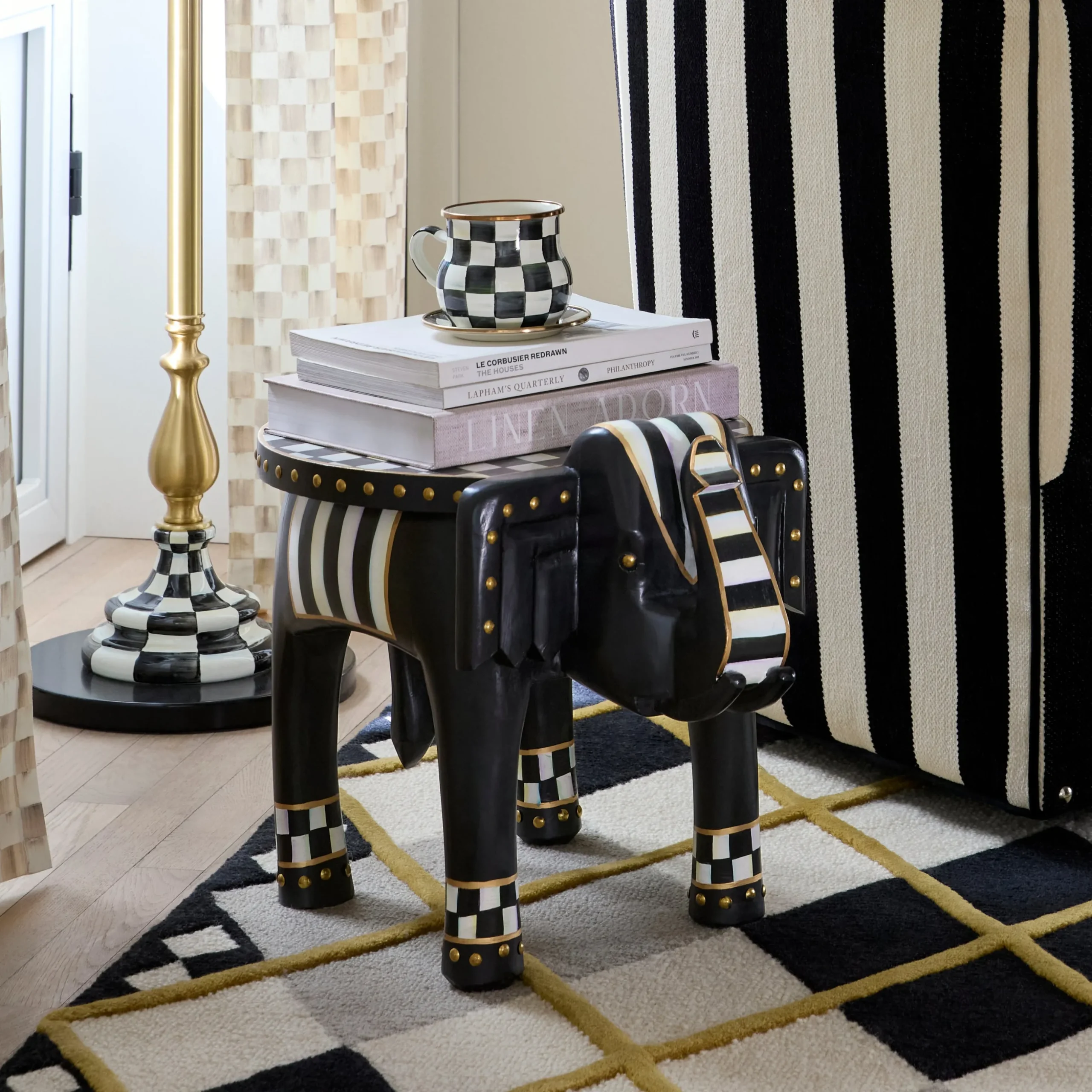 Elephant Accent Table