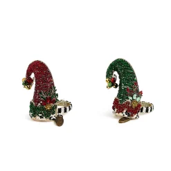 Elf Hat Napkin Rings, Set of 4