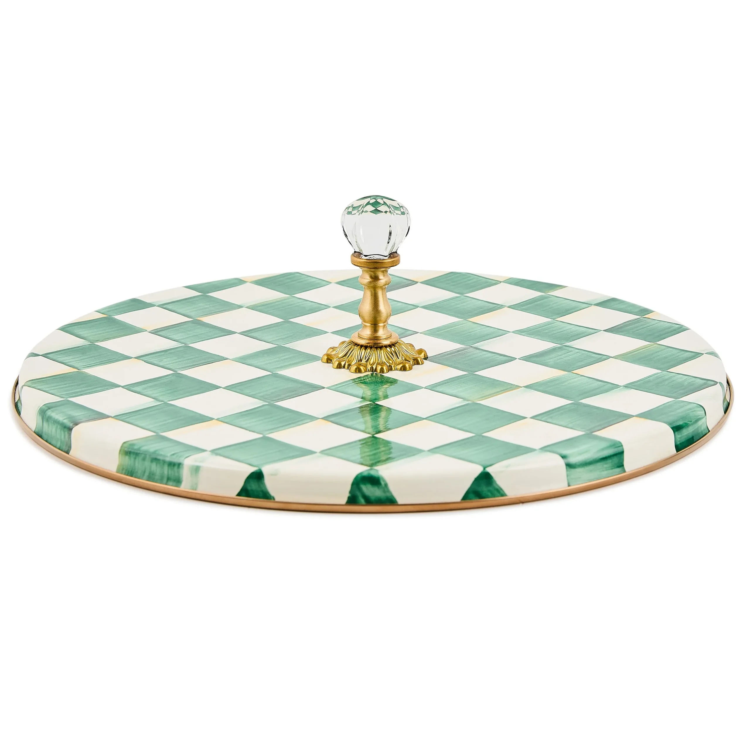 Emerald Check Cheese Course
