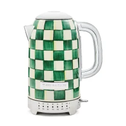 Emerald Check Electric Kettle
