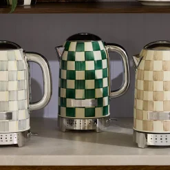 Emerald Check Electric Kettle