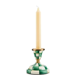 Emerald Check Short Candlestick