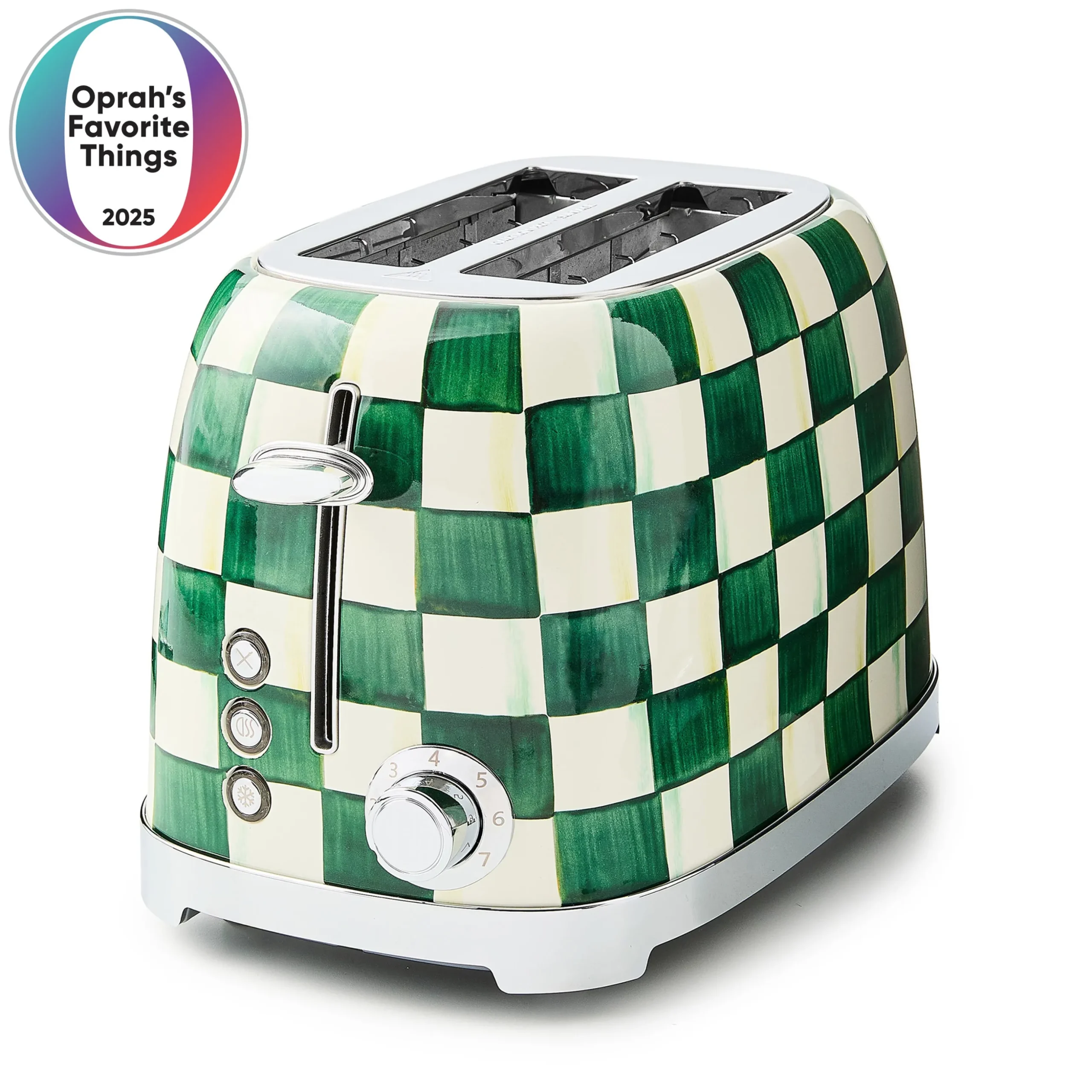 Emerald Check 2-Slice Toaster