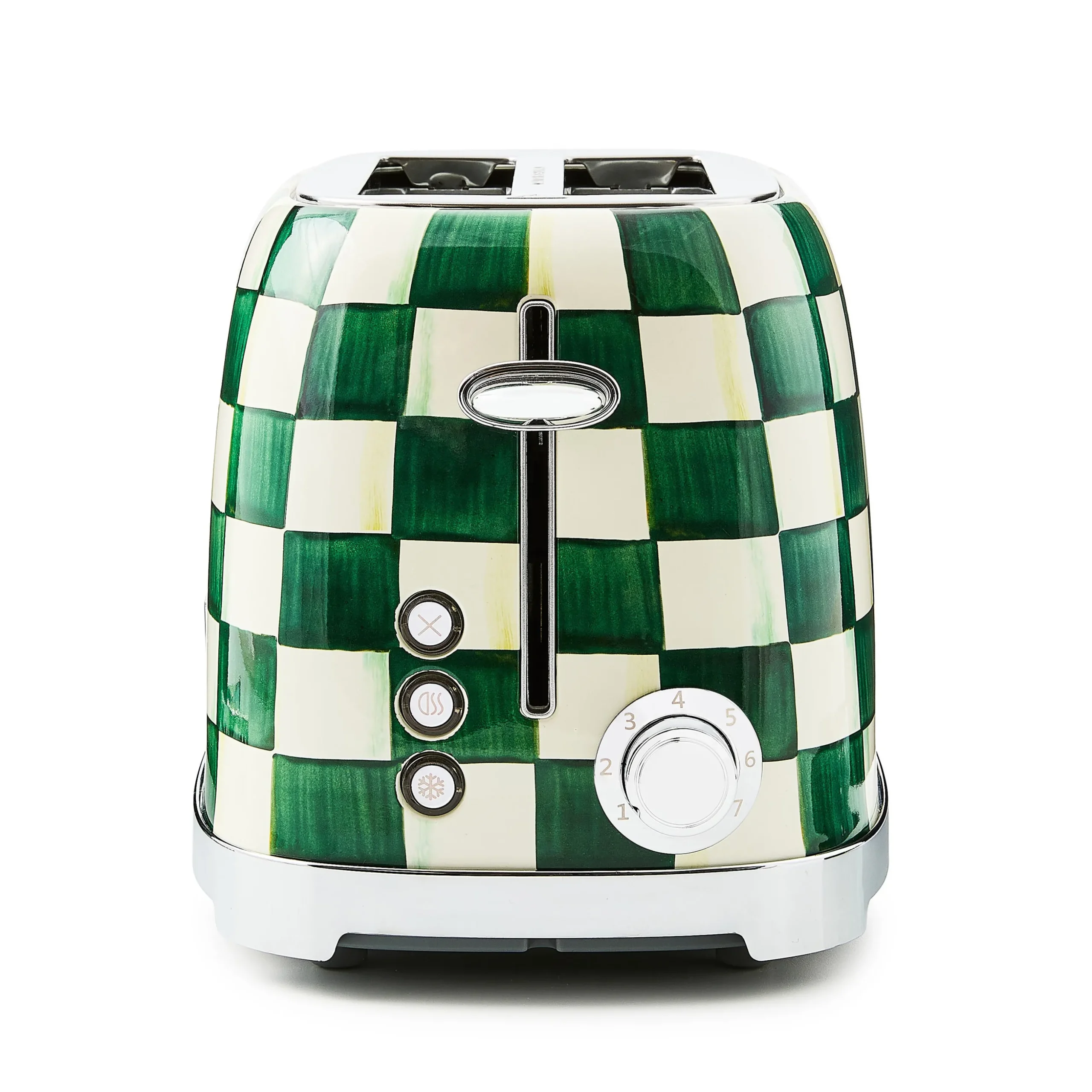 Emerald Check 2-Slice Toaster