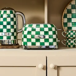 Emerald Check 2-Slice Toaster