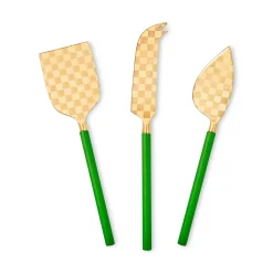 Emerald Cheese Knife Set