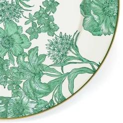 Emerald English Garden Charger/Plate