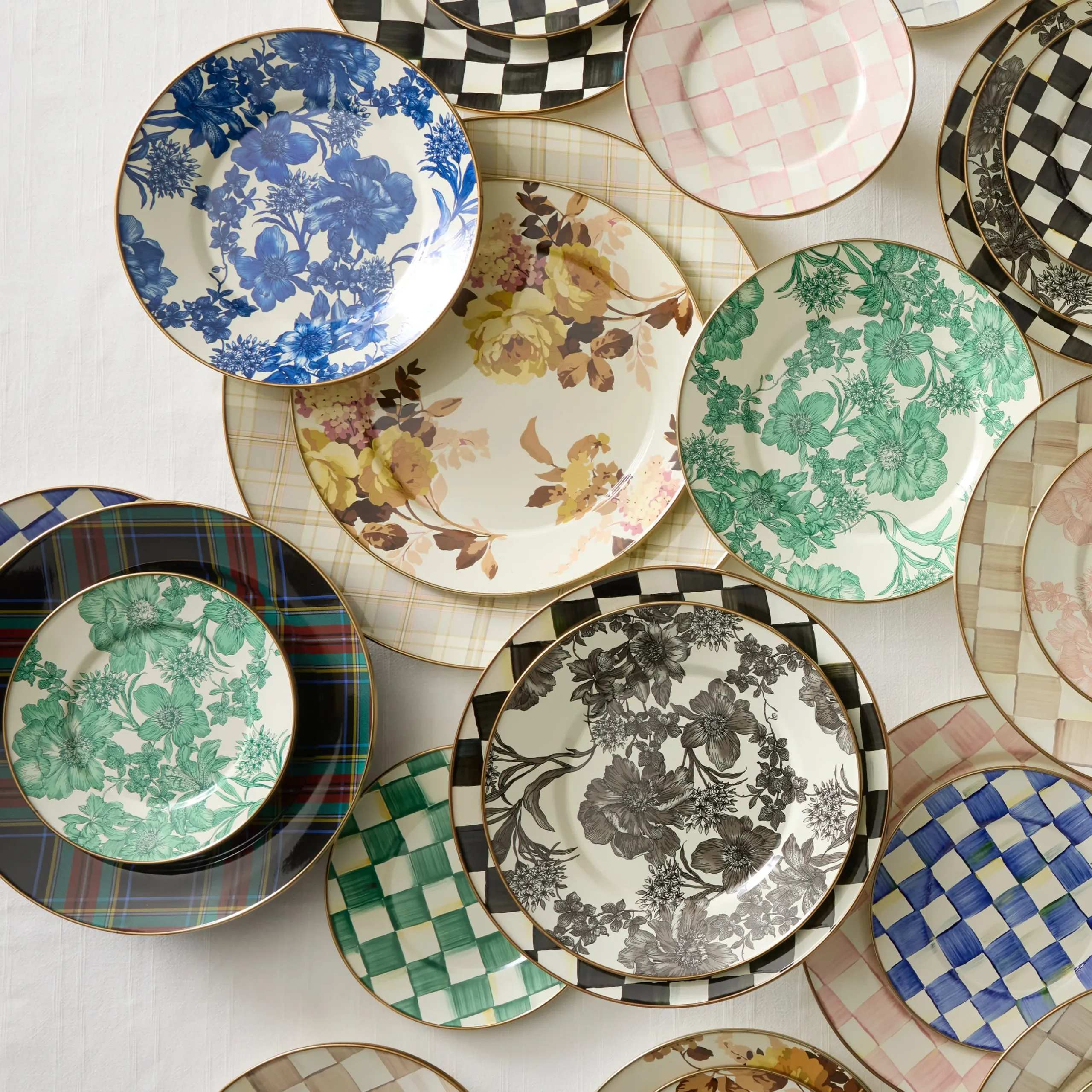 Emerald English Garden Charger/Plate