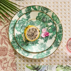 Emerald English Garden Charger/Plate