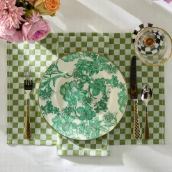 Emerald English Garden Dinner Plate