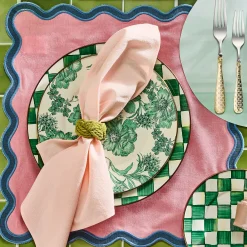 Emerald English Garden Dinner Plate
