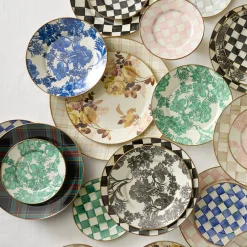 Emerald English Garden Salad Plate