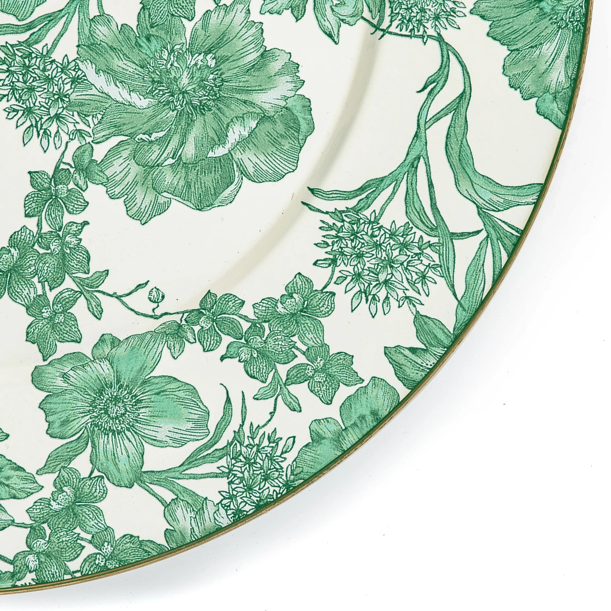 Emerald English Garden Serving Platter