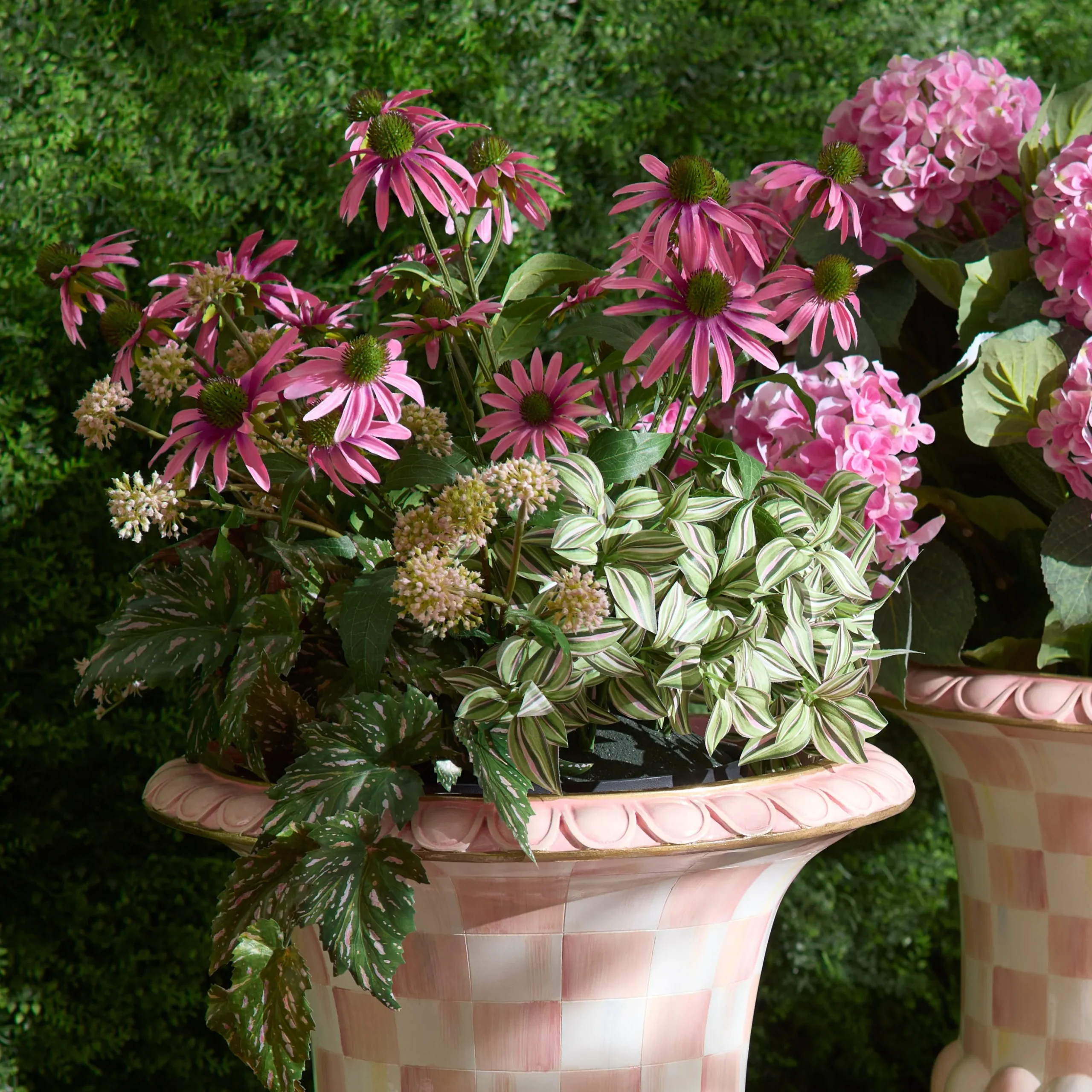 Everlasting Pink Mix Urn Filler