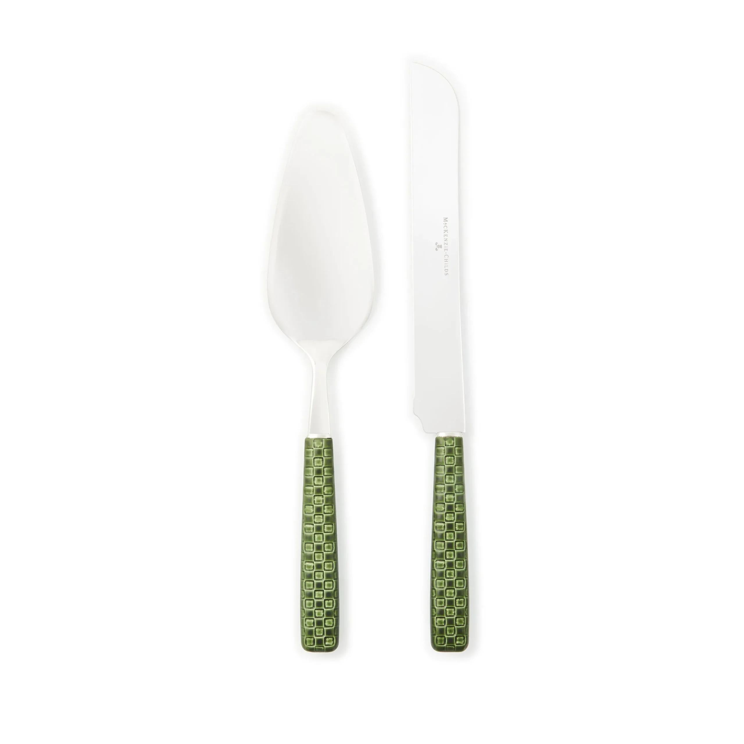 Everyday Green Cake Serving Set