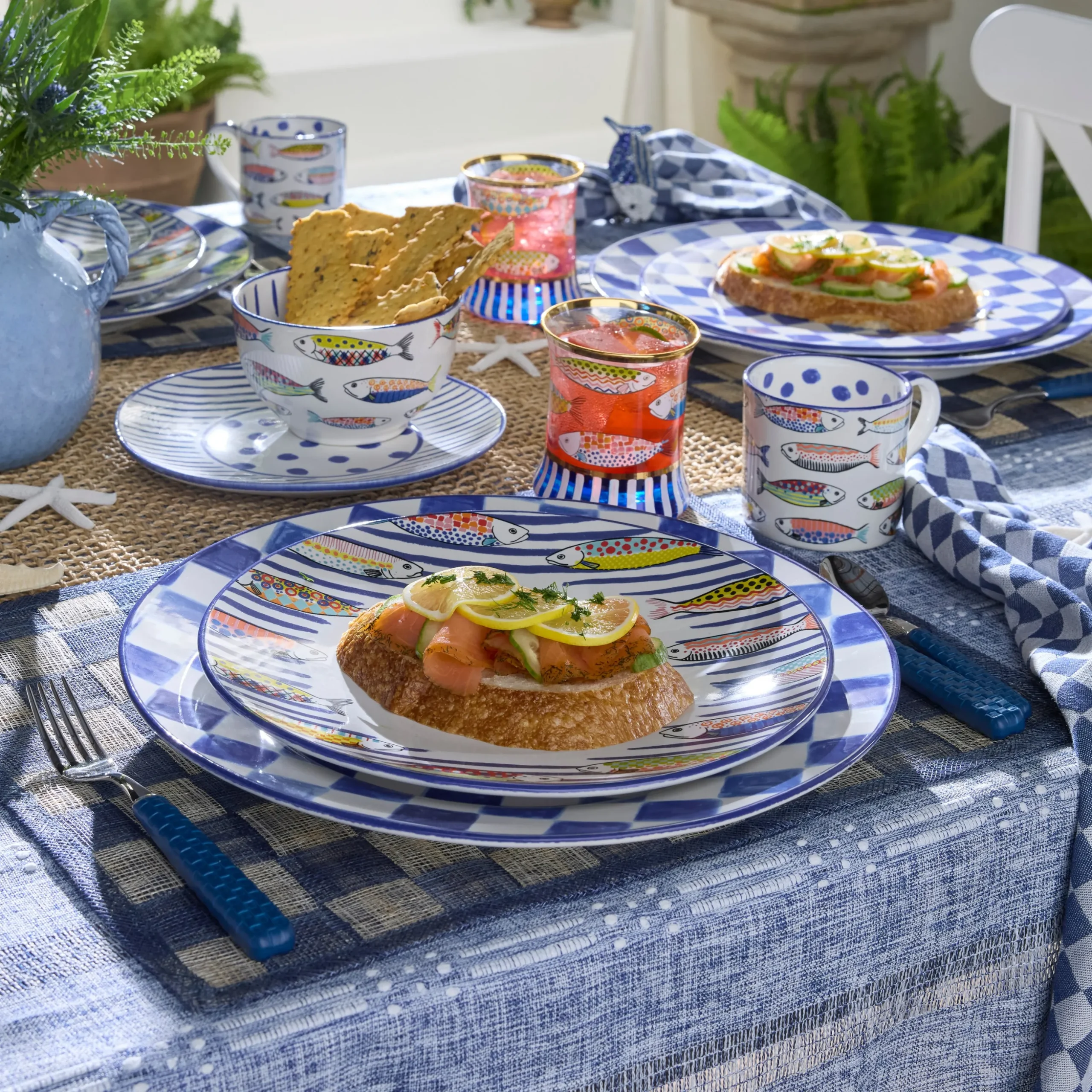 Everyday Indigo 5-Piece Place Setting